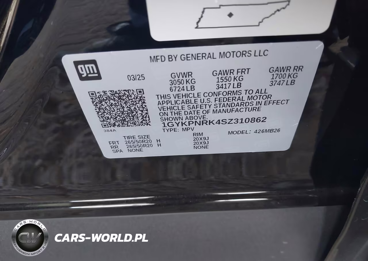 2025 Cadillac Lyriq Luxury 1 Rwd VIN:1GYKPNRK4SZ310862 - 9