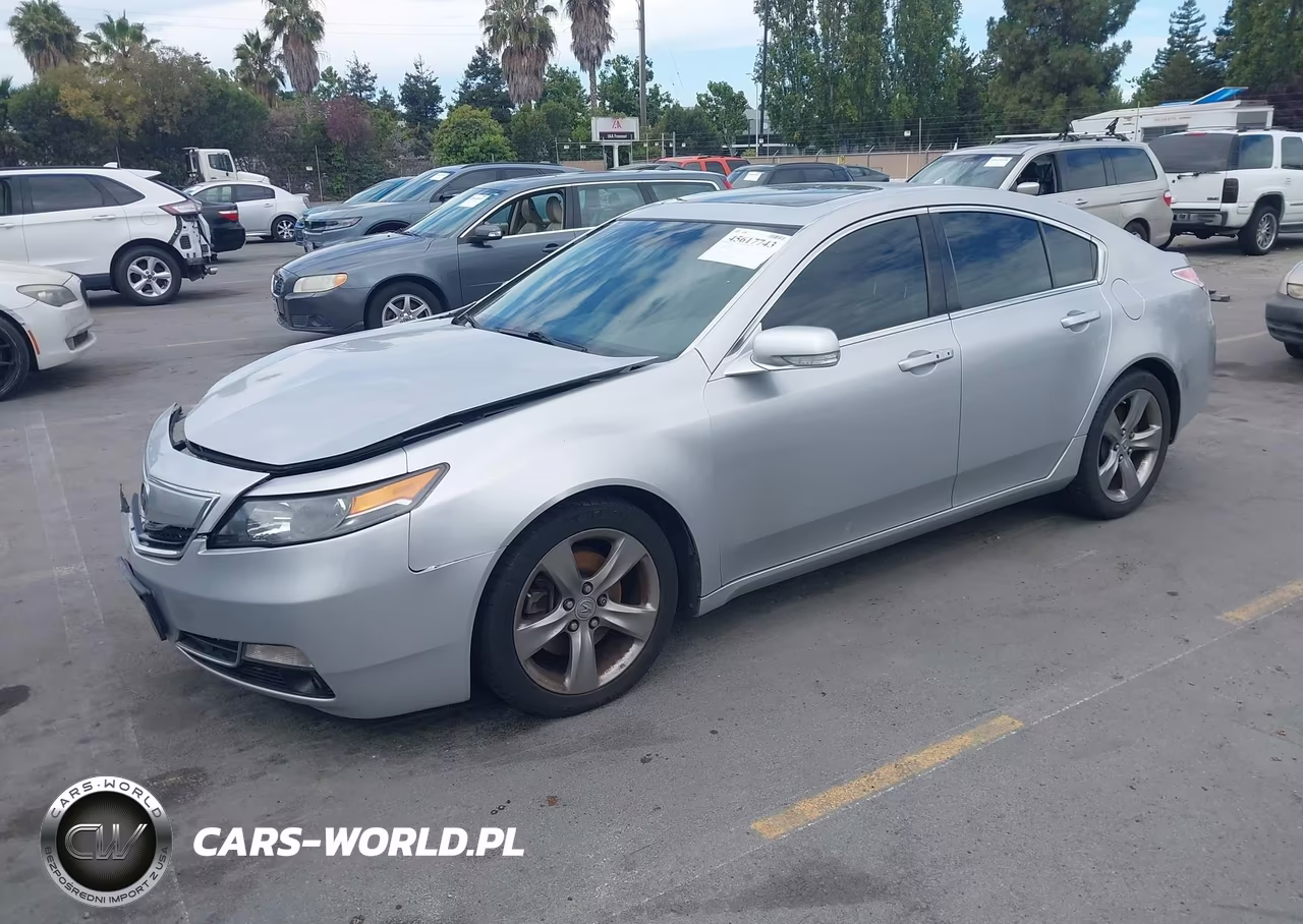 2012 Acura Tl 3.5 VIN:19UUA8F77CA018335 - 2