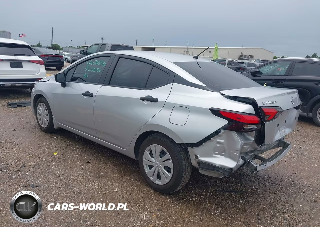 2025 Nissan Versa 1.6 S VIN:3N1CN8DV6SL831255 - 3