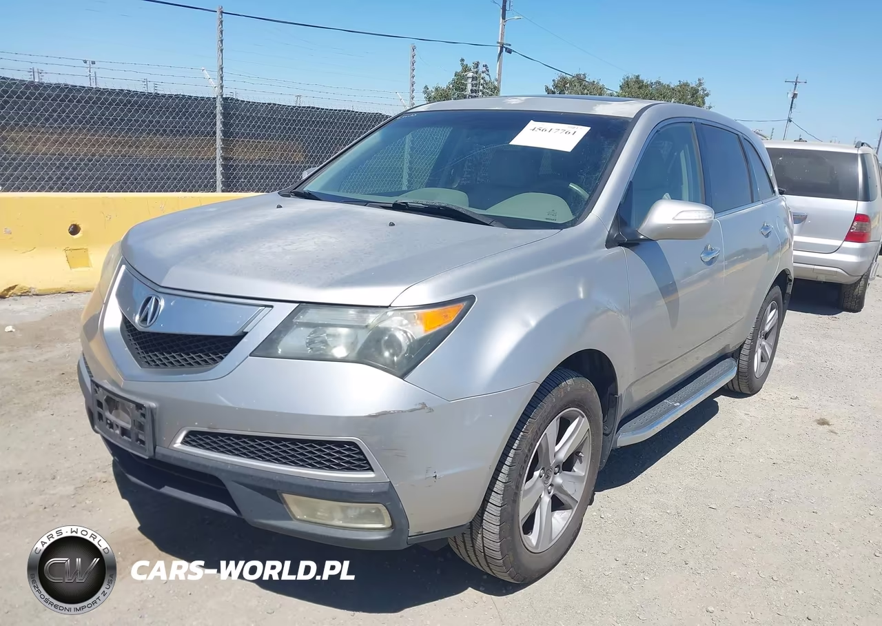 2011 Acura Mdx Technology Package VIN:2HNYD2H62BH547615 - 2