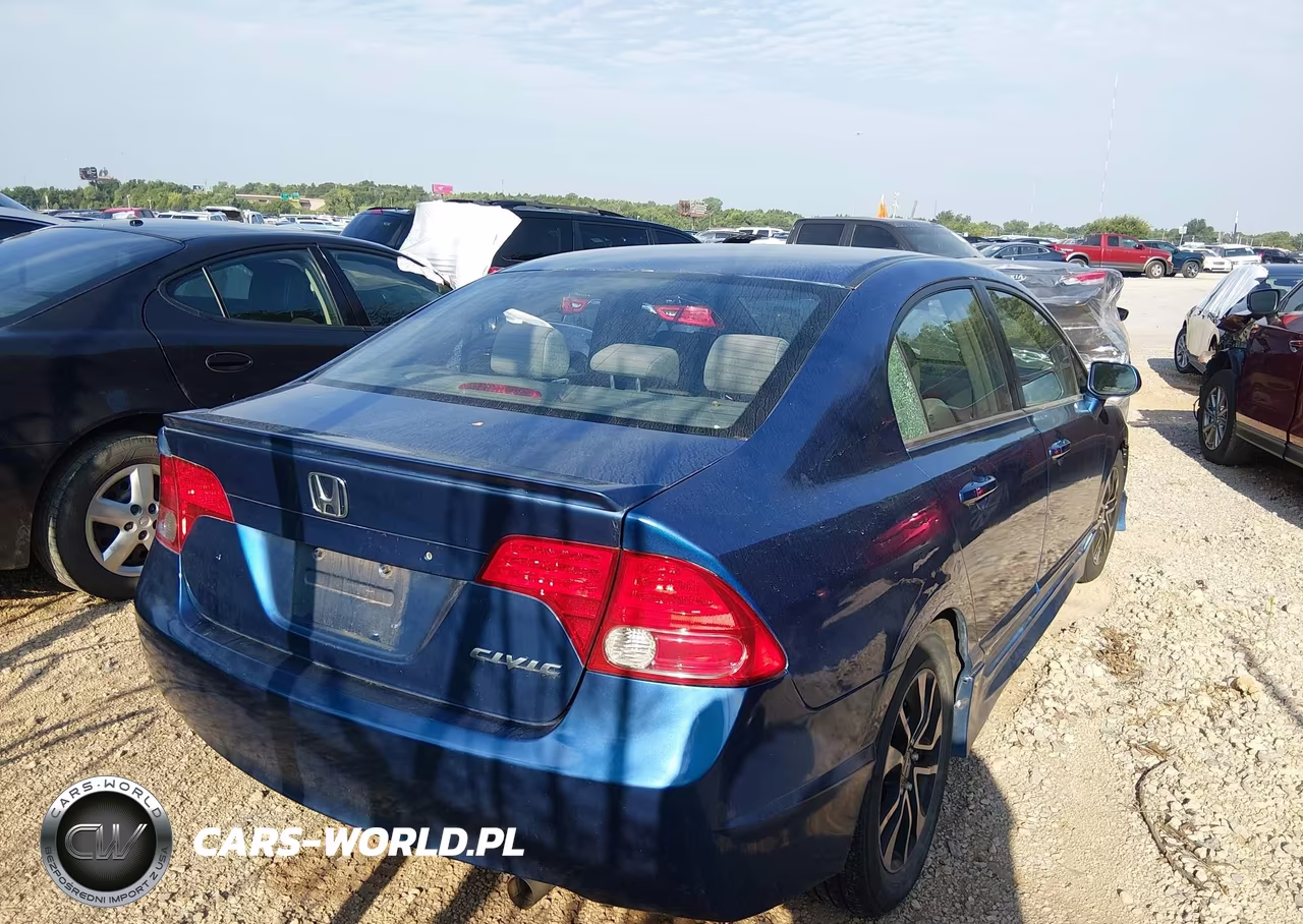 2007 Honda Civic Lx VIN:1HGFA16507L040010 - 4