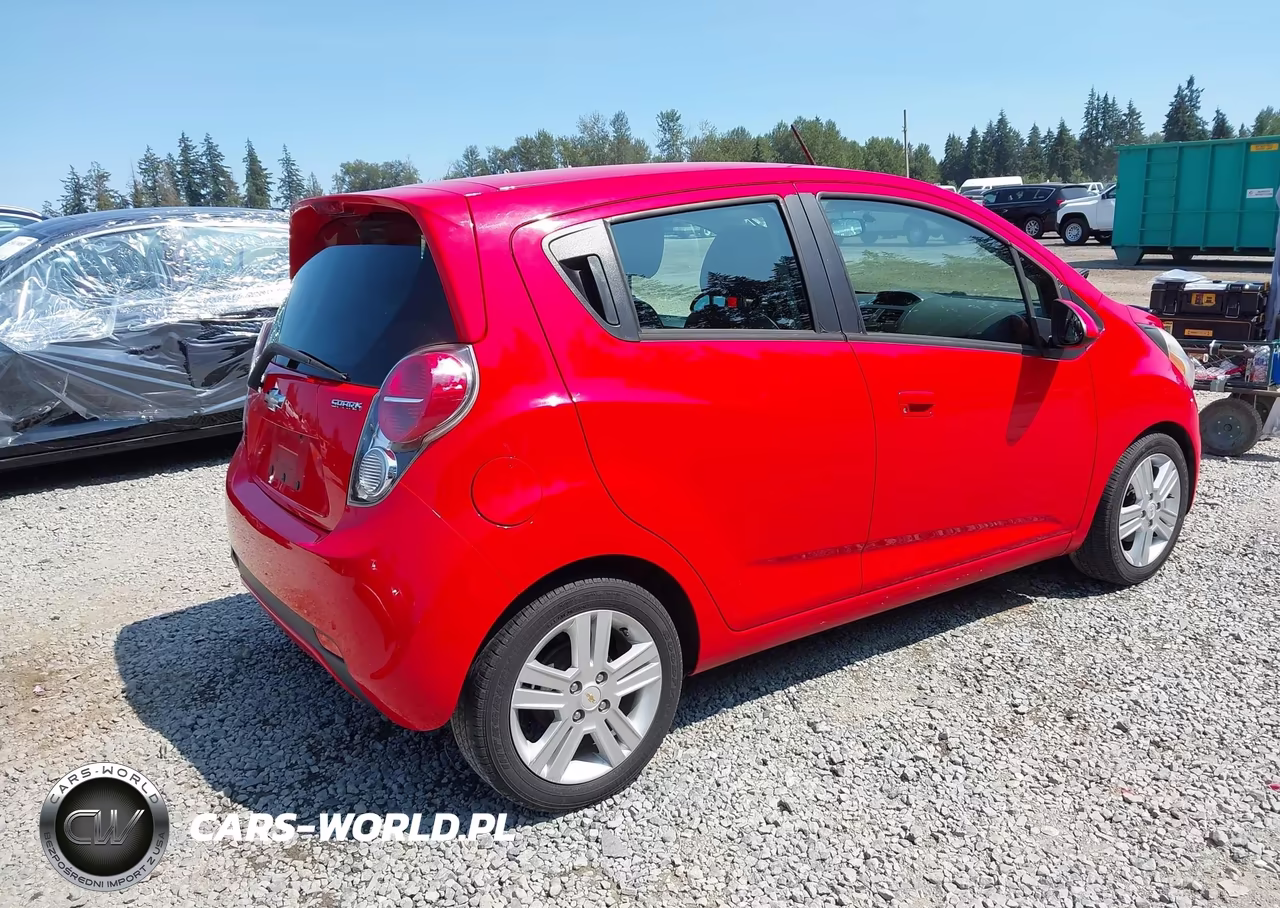 2015 Chevrolet Spark Ls Manual VIN:KL8CA6S96FC743206 - 4