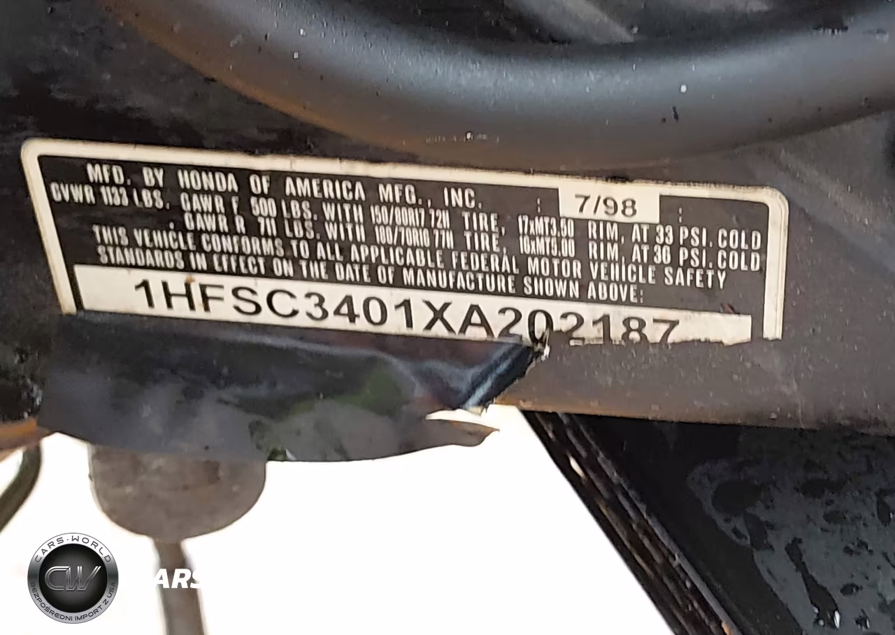 1999 Honda Gl1500 C-2 VIN:1HFSC3401XA202187 - 10