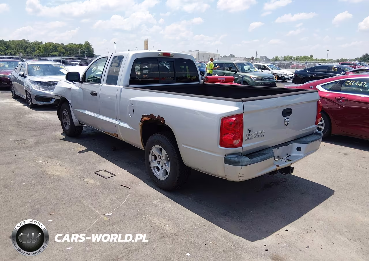 2007 Dodge Dakota Slt VIN:1D7HW42K47S161222 - 3