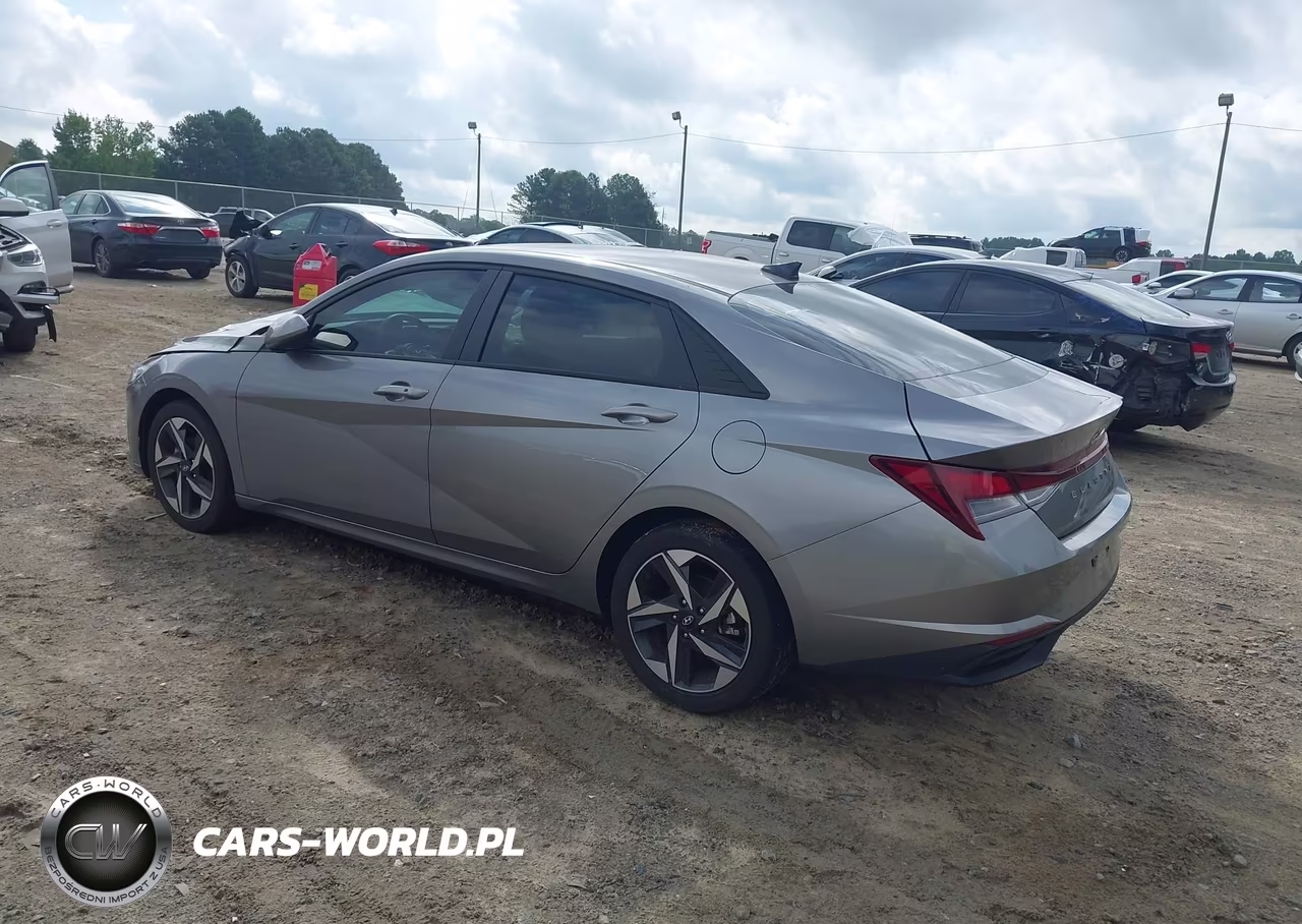 2023 Hyundai Elantra Sel VIN:KMHLS4AG1PU462494 - 3
