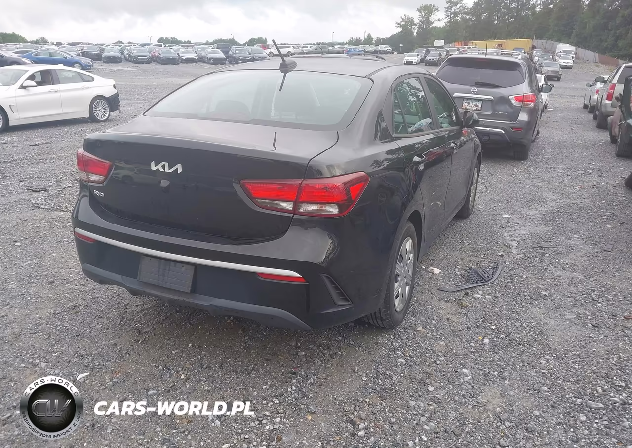 2023 Kia Rio Lx VIN:3KPA24AD6PE533768 - 4
