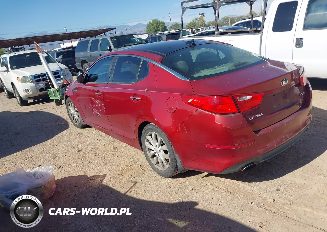 2014 Kia Optima Ex VIN:5XXGN4A7XEG300346 - 3