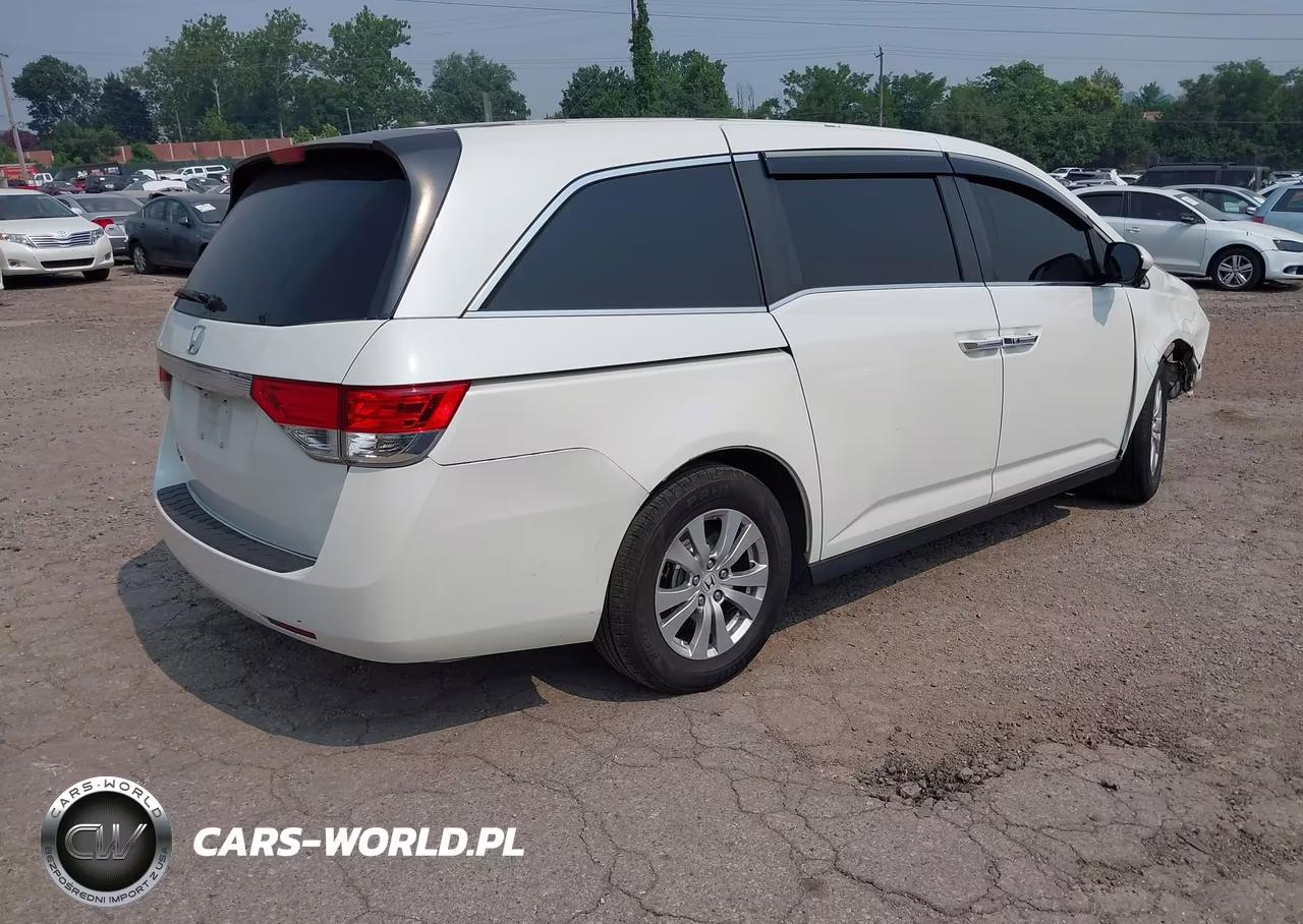2014 Honda Odyssey Ex-L VIN:5FNRL5H63EB080987 - 4