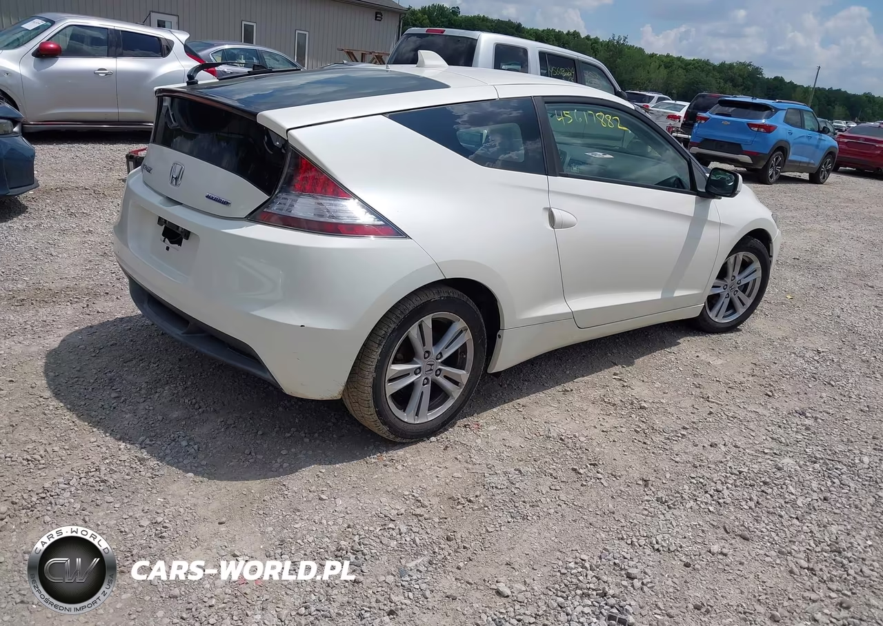 2011 Honda Cr-Z Ex VIN:JHMZF1D67BS005809 - 4