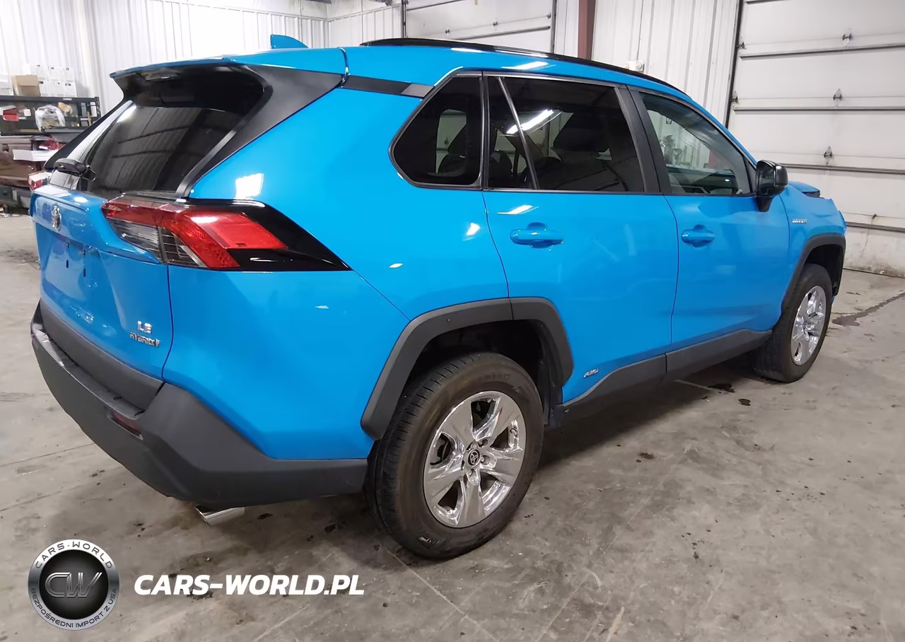 2021 Toyota Rav4 Hybrid Le VIN:4T3LWRFV5MU012679 - 4