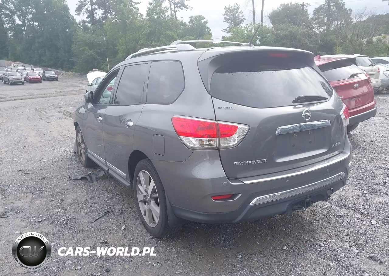 2015 Nissan Pathfinder Platinum VIN:5N1AR2MN2FC711374 - 3