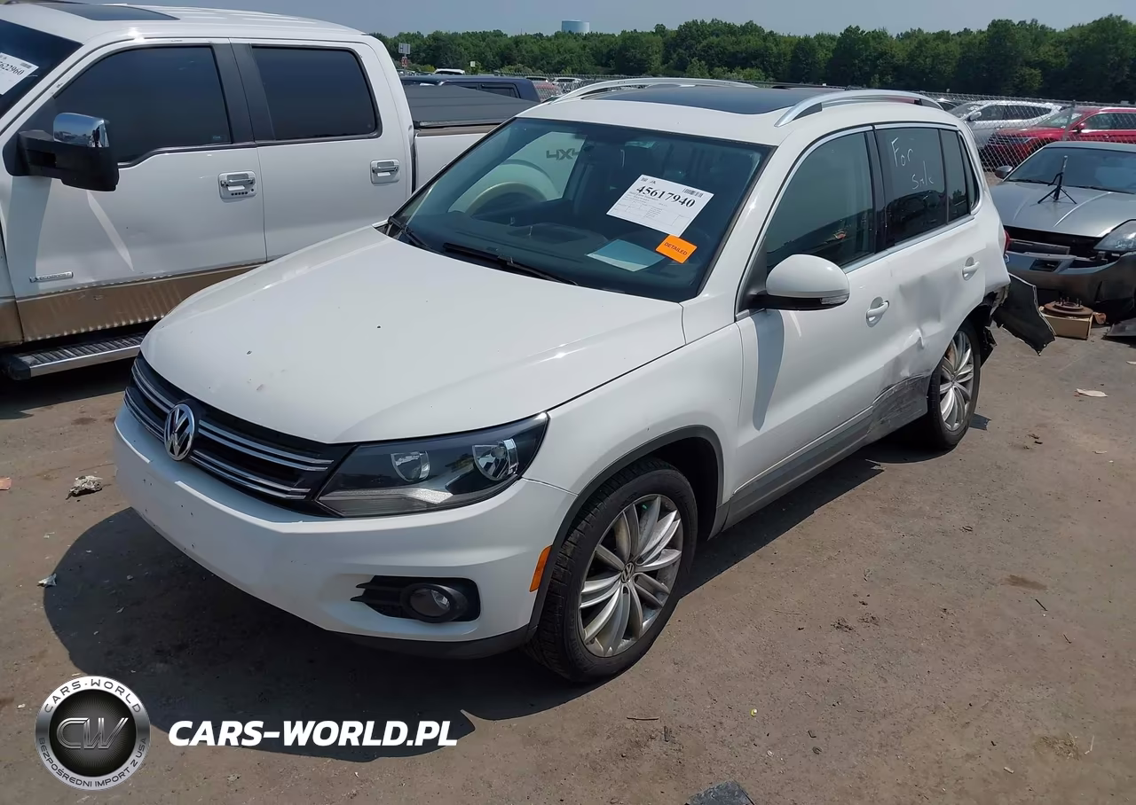 2012 Volkswagen Tiguan Se VIN:WVGBV7AX7CW509580 - 2