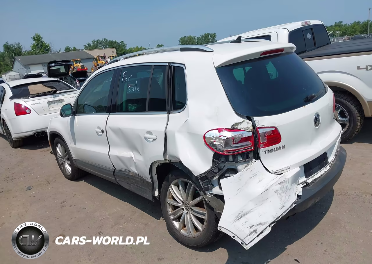 2012 Volkswagen Tiguan Se VIN:WVGBV7AX7CW509580 - 3