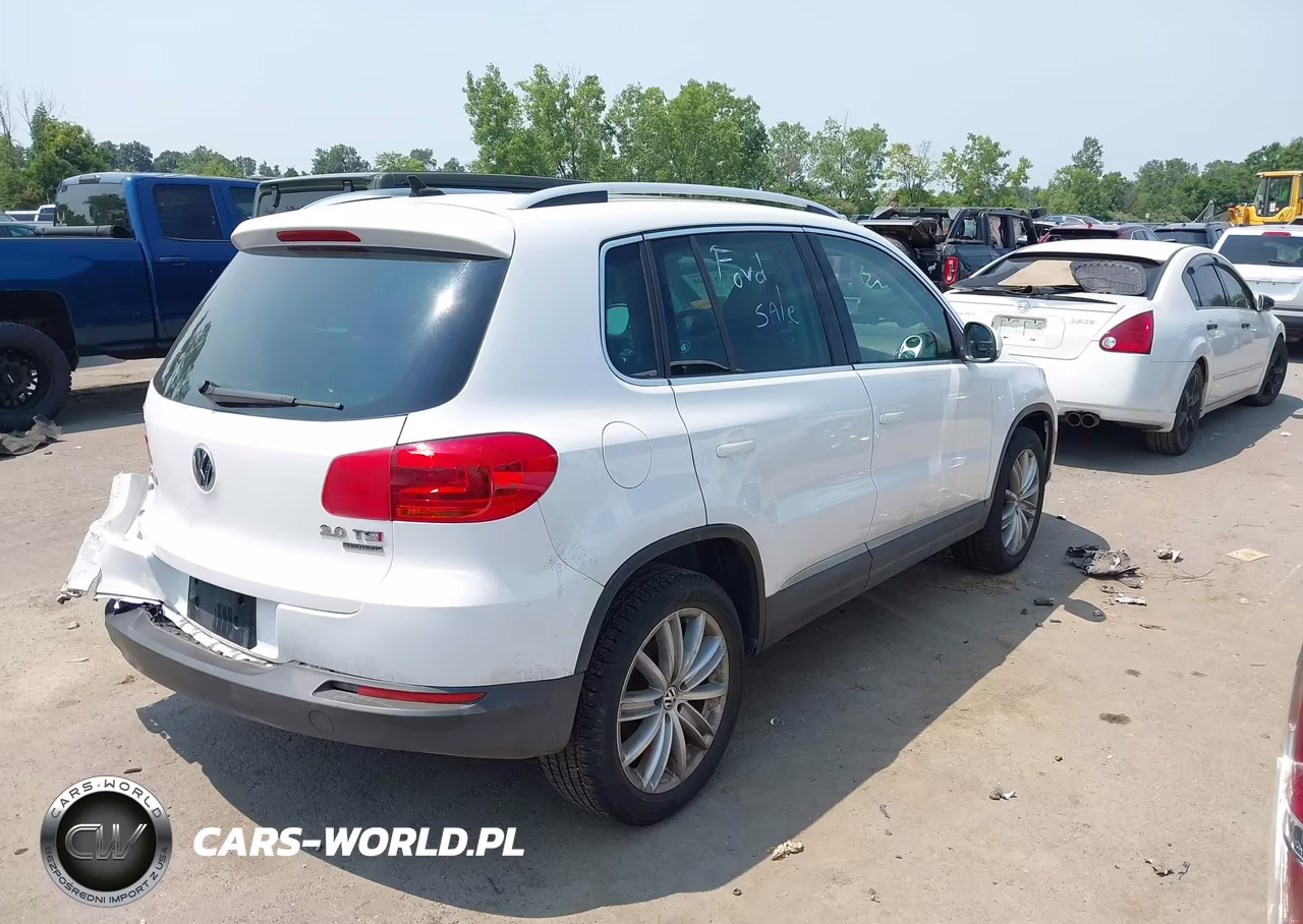 2012 Volkswagen Tiguan Se VIN:WVGBV7AX7CW509580 - 4