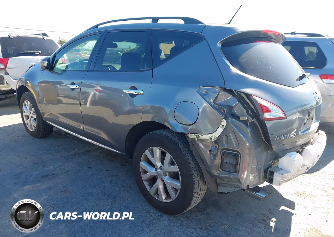 2014 Nissan Murano Sl VIN:JN8AZ1MUXEW403120 - 3