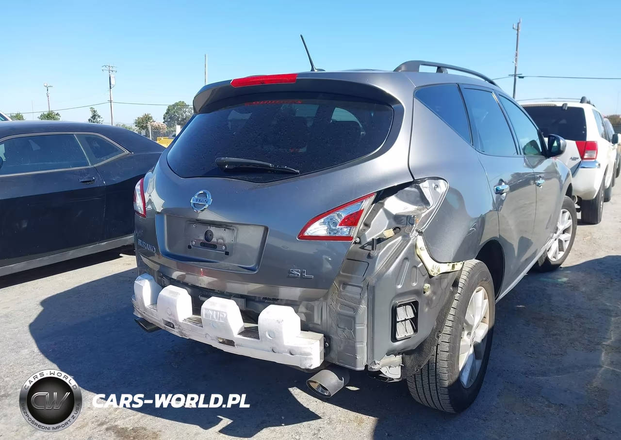 2014 Nissan Murano Sl VIN:JN8AZ1MUXEW403120 - 6