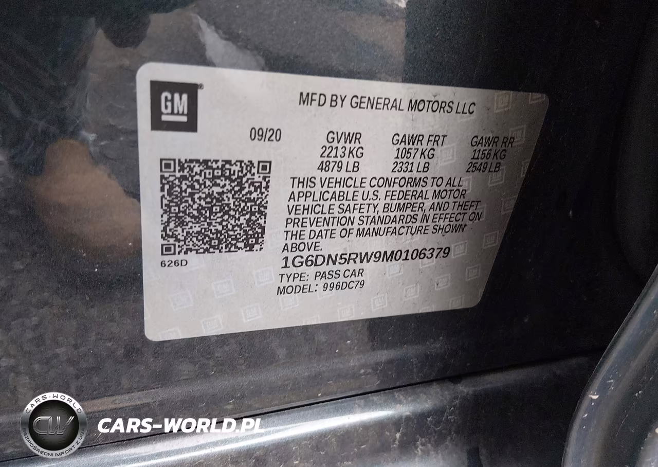 2021 Cadillac Ct5 Premium Luxury VIN:1G6DN5RW9M0106379 - 9