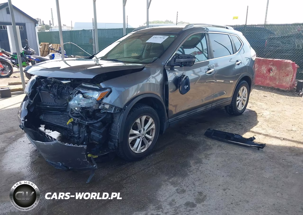 2016 Nissan Rogue Sv VIN:5N1AT2MV9GC774216 - 2