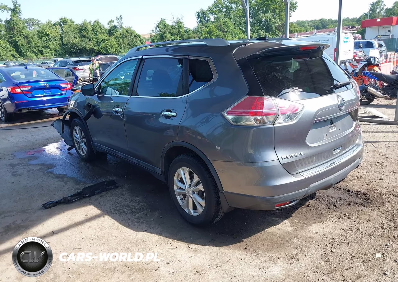 2016 Nissan Rogue Sv VIN:5N1AT2MV9GC774216 - 3