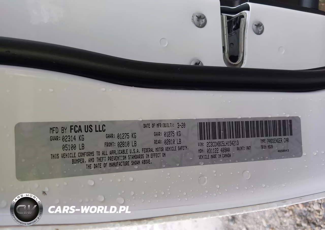2020 Dodge Charger Sxt Rwd VIN:2C3CDXBG5LH154213 - 9