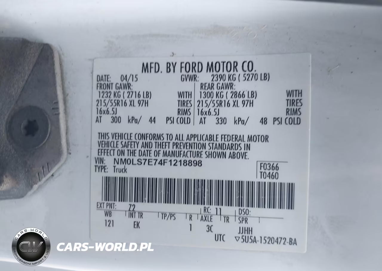 2015 Ford Transit Connect Xl VIN:NM0LS7E74F1218898 - 9