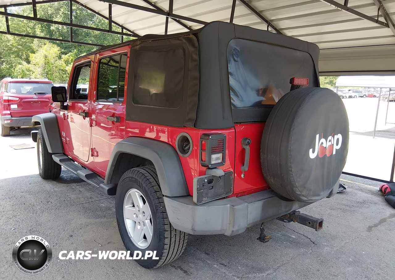 2007 Jeep Wrangler Unlimited X VIN:1J4GA39197L140303 - 3