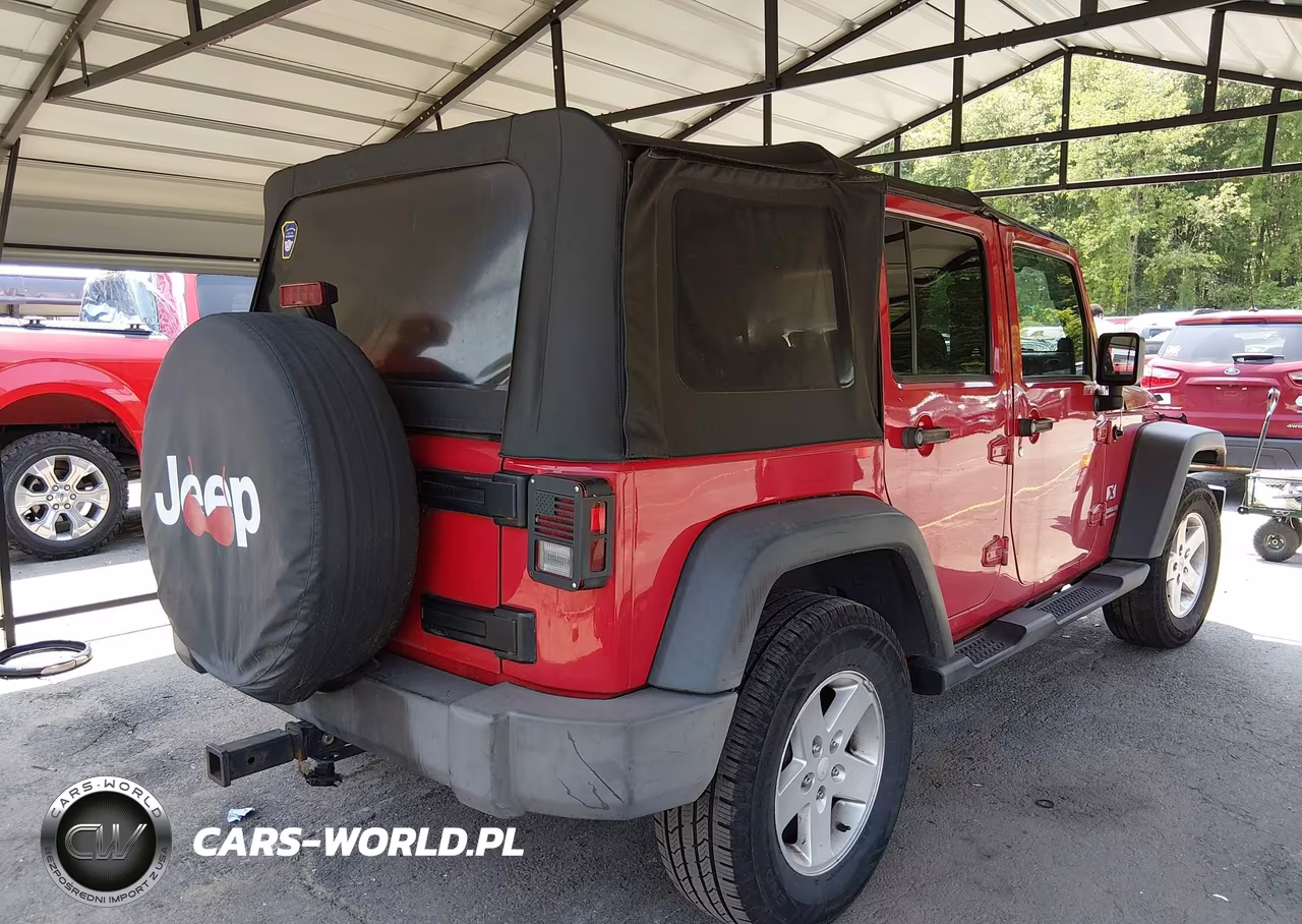 2007 Jeep Wrangler Unlimited X VIN:1J4GA39197L140303 - 4