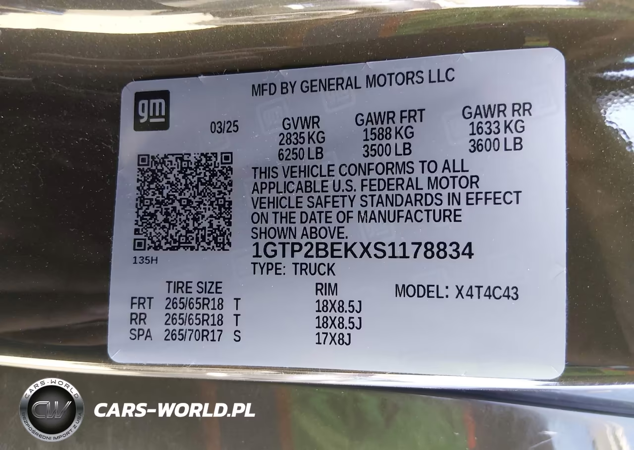 2025 GMC Canyon 4Wd Elevation VIN:1GTP2BEKXS1178834 - 9