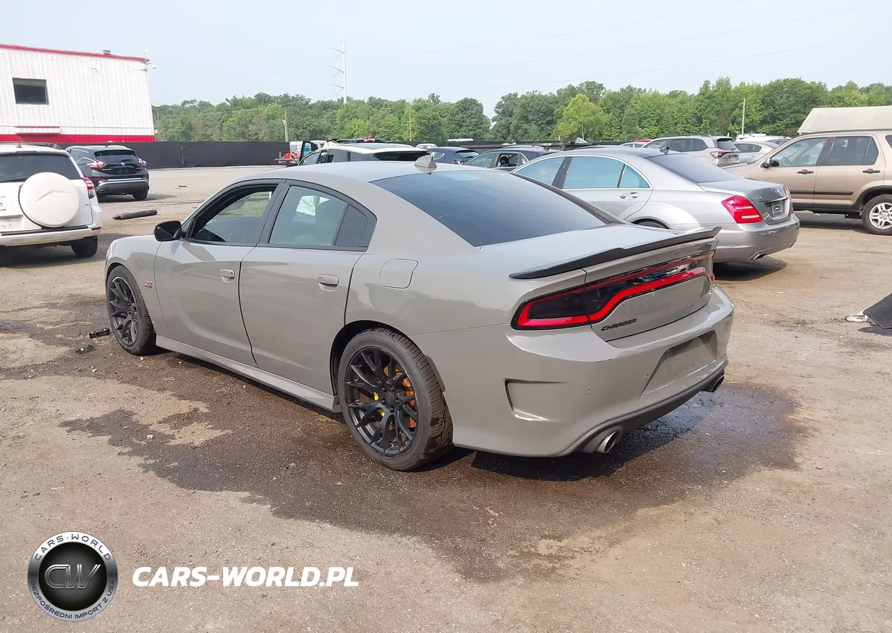 2018 Dodge Charger R-T Scat Pack Rwd VIN:2C3CDXGJ1JH119024 - 3