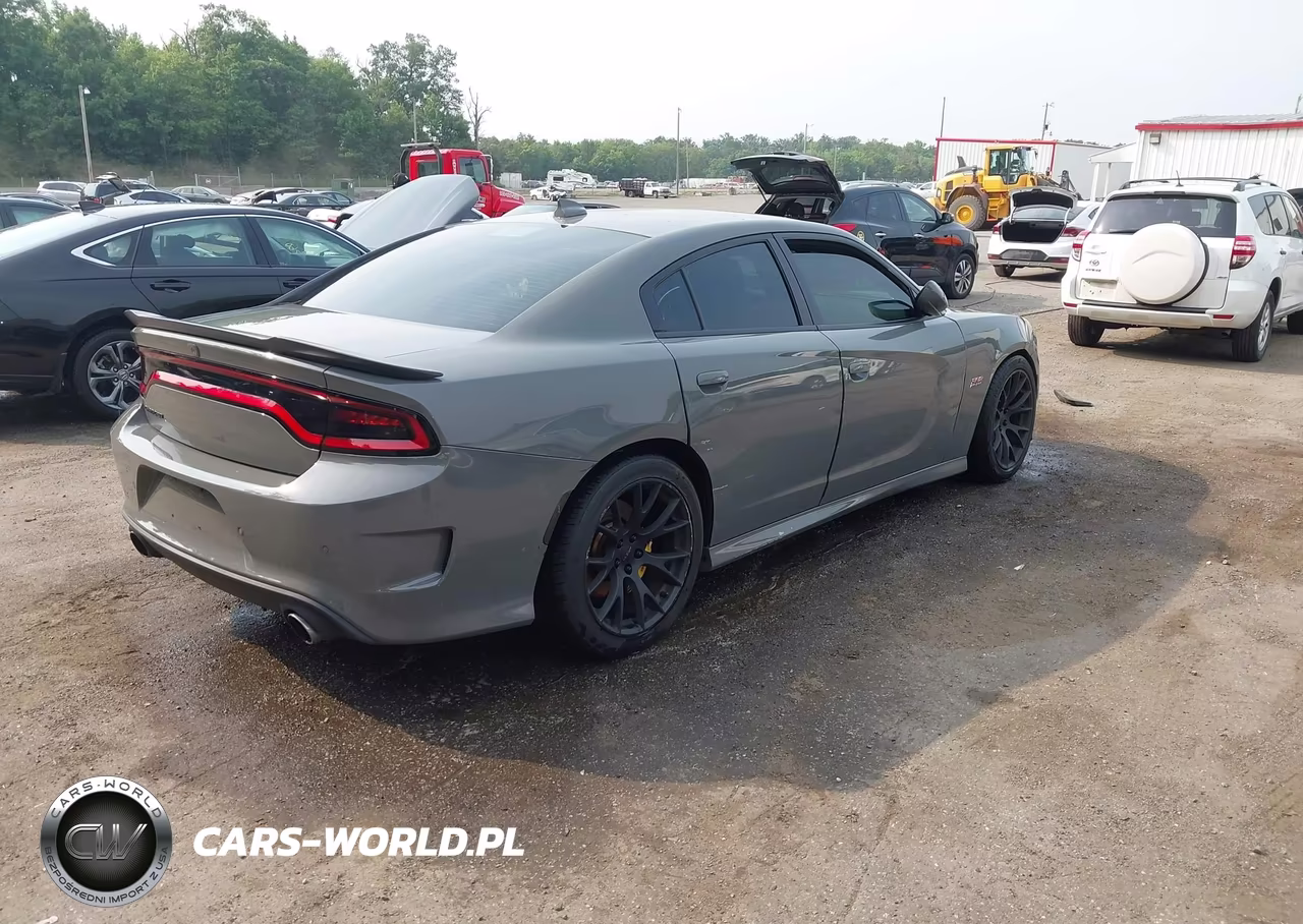 2018 Dodge Charger R-T Scat Pack Rwd VIN:2C3CDXGJ1JH119024 - 4