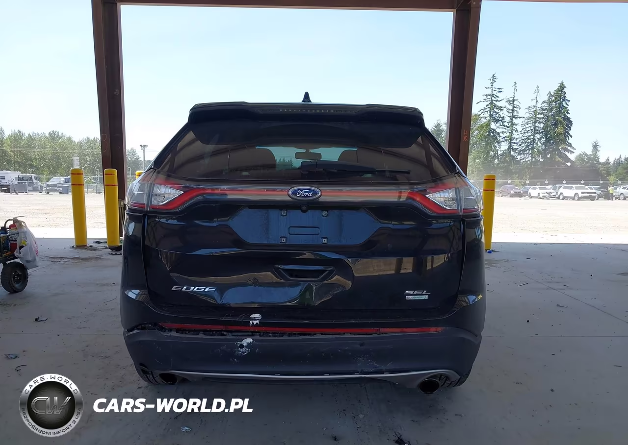 2018 Ford Edge Sel VIN:2FMPK3J99JBC32843 - 16