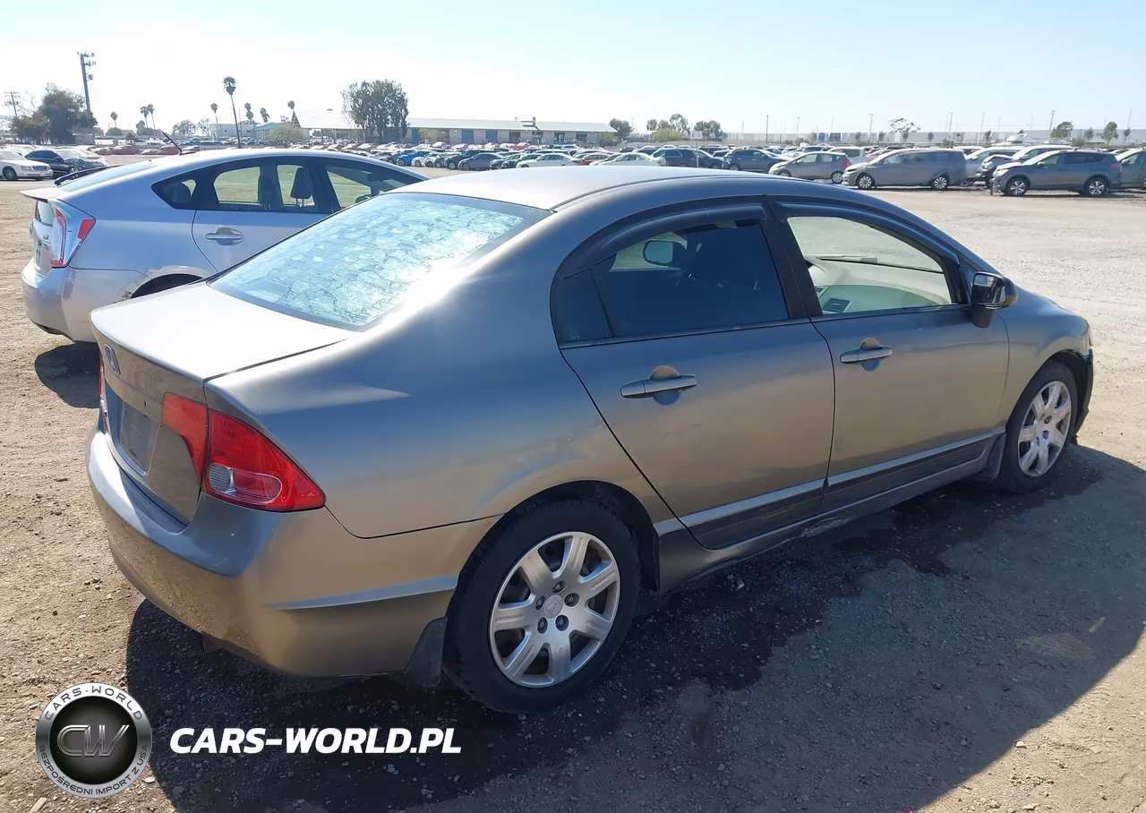 2008 Honda Civic Lx VIN:1HGFA15518L017113 - 4