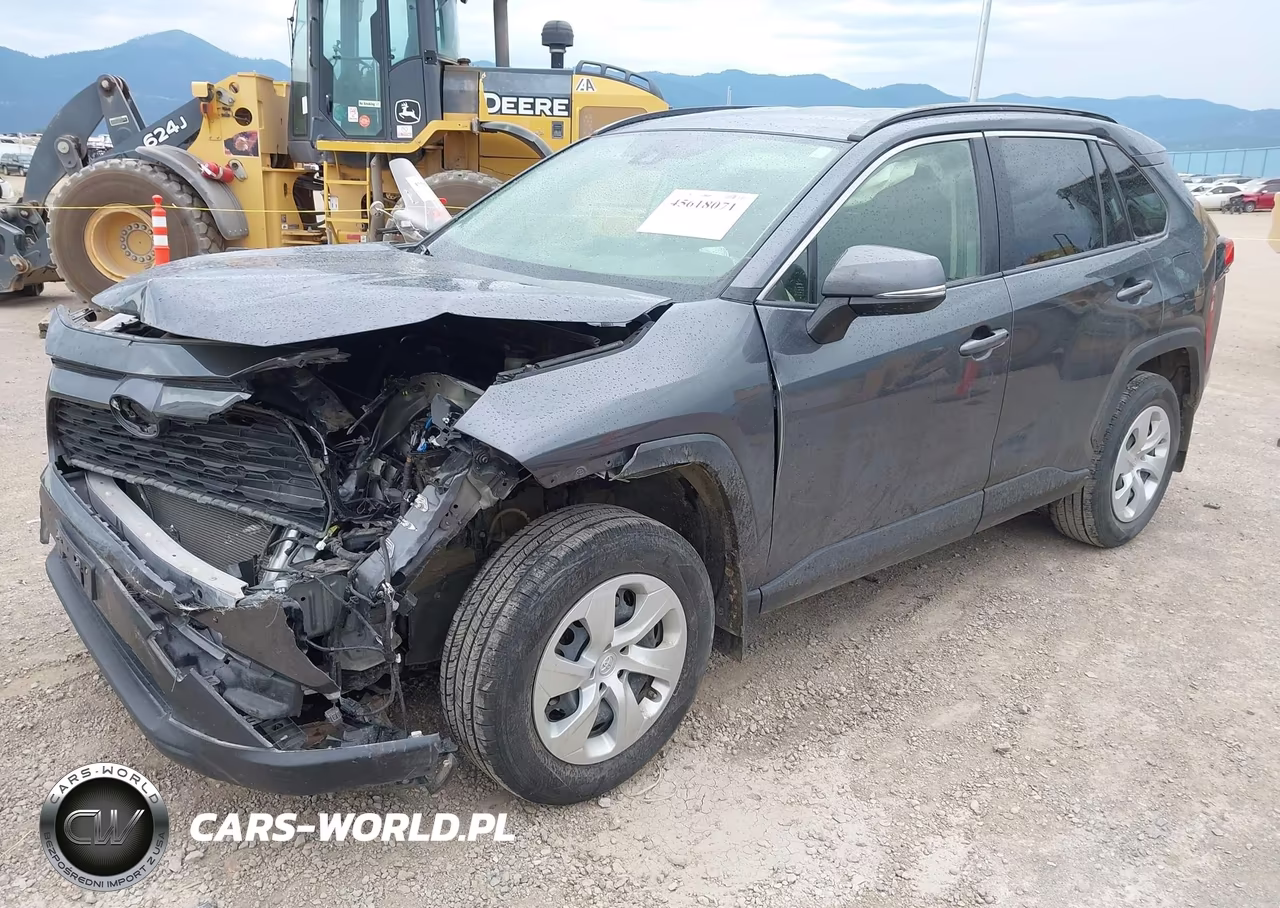 2021 Toyota Rav4 Le VIN:JTMG1RFV2MD077695 - 2