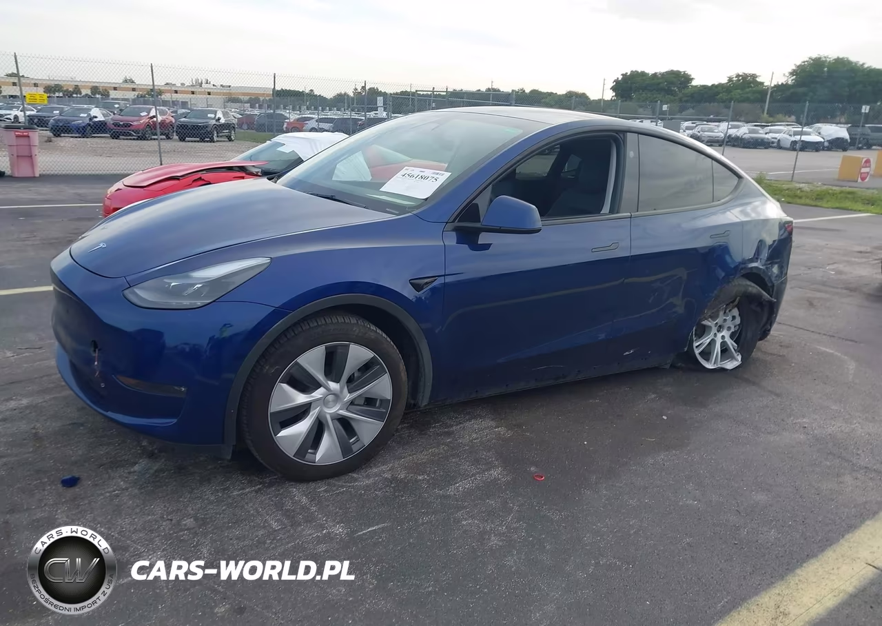 2023 Tesla Model Y Awd-Long Range Dual Motor All-Wheel Drive VIN:7SAYGDEE0PA206991 - 2