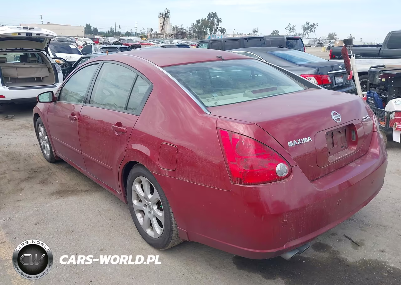 2007 Nissan Maxima 3.5 Sl VIN:1N4BA41E97C853499 - 3