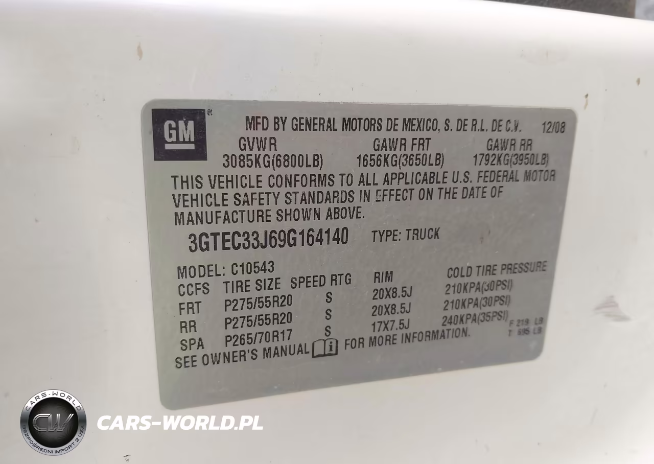 2009 GMC Sierra 1500 Slt VIN:3GTEC33J69G164140 - 9
