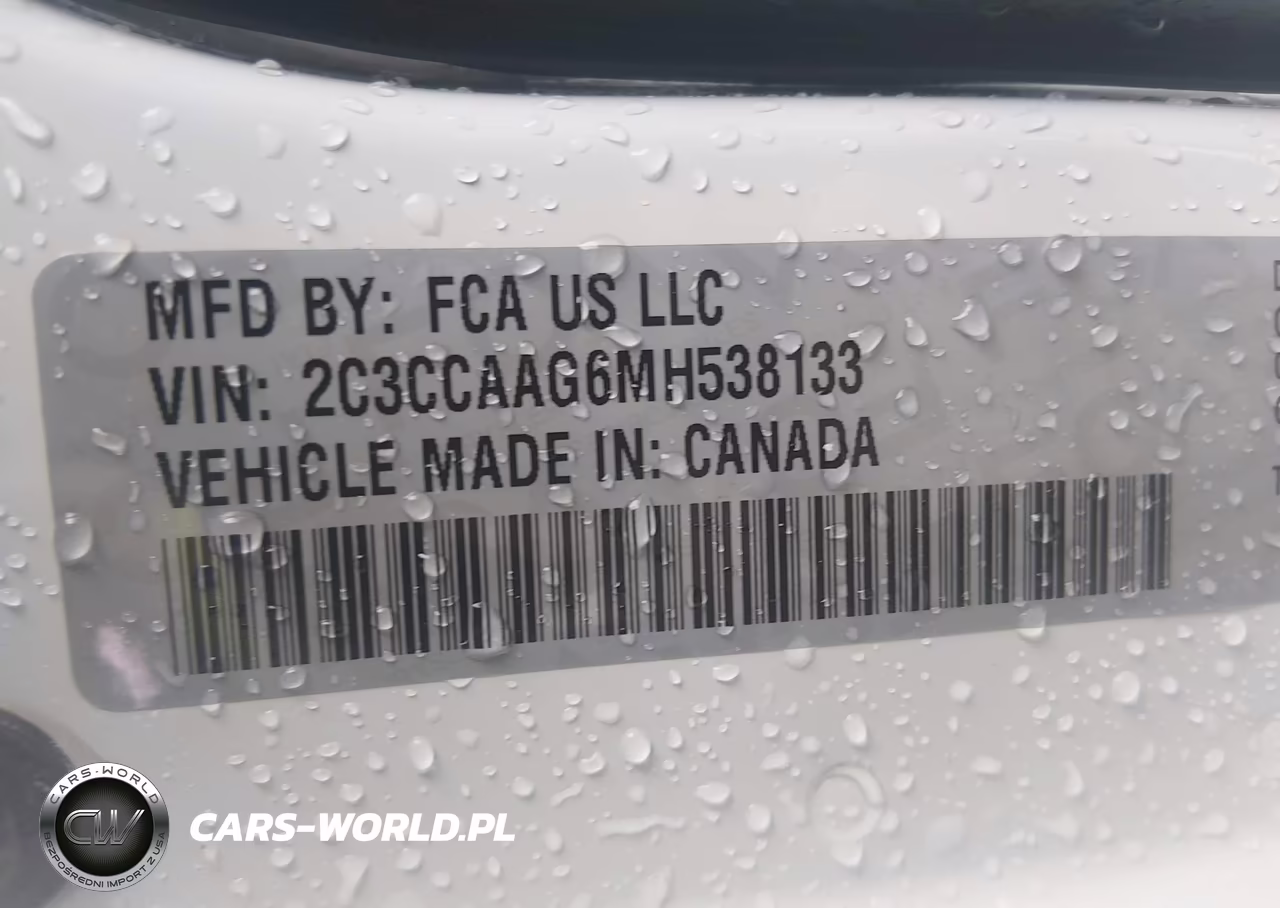 2021 Chrysler 300 Touring VIN:2C3CCAAG6MH538133 - 9