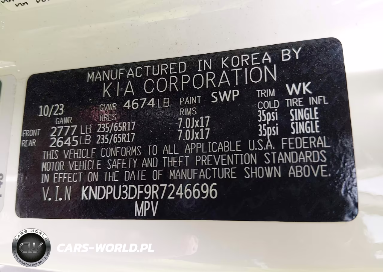 2024 Kia Sportage Lx VIN:KNDPU3DF9R7246696 - 9