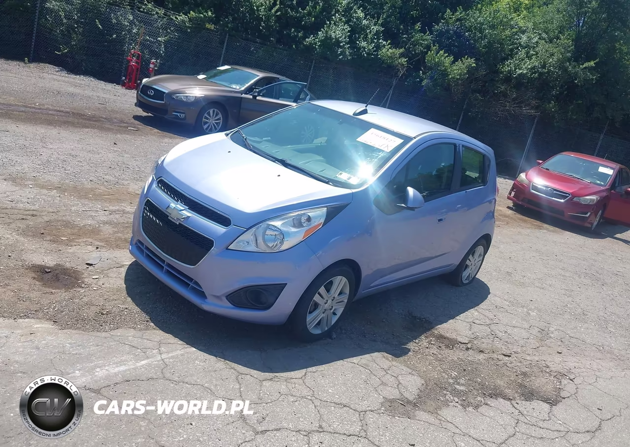 2015 Chevrolet Spark Ls Cvt VIN:KL8CB6S91FC737262 - 2