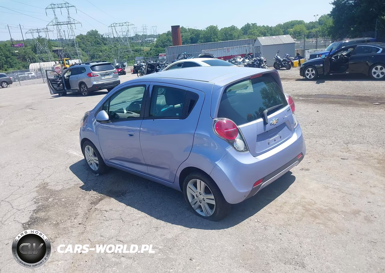 2015 Chevrolet Spark Ls Cvt VIN:KL8CB6S91FC737262 - 3