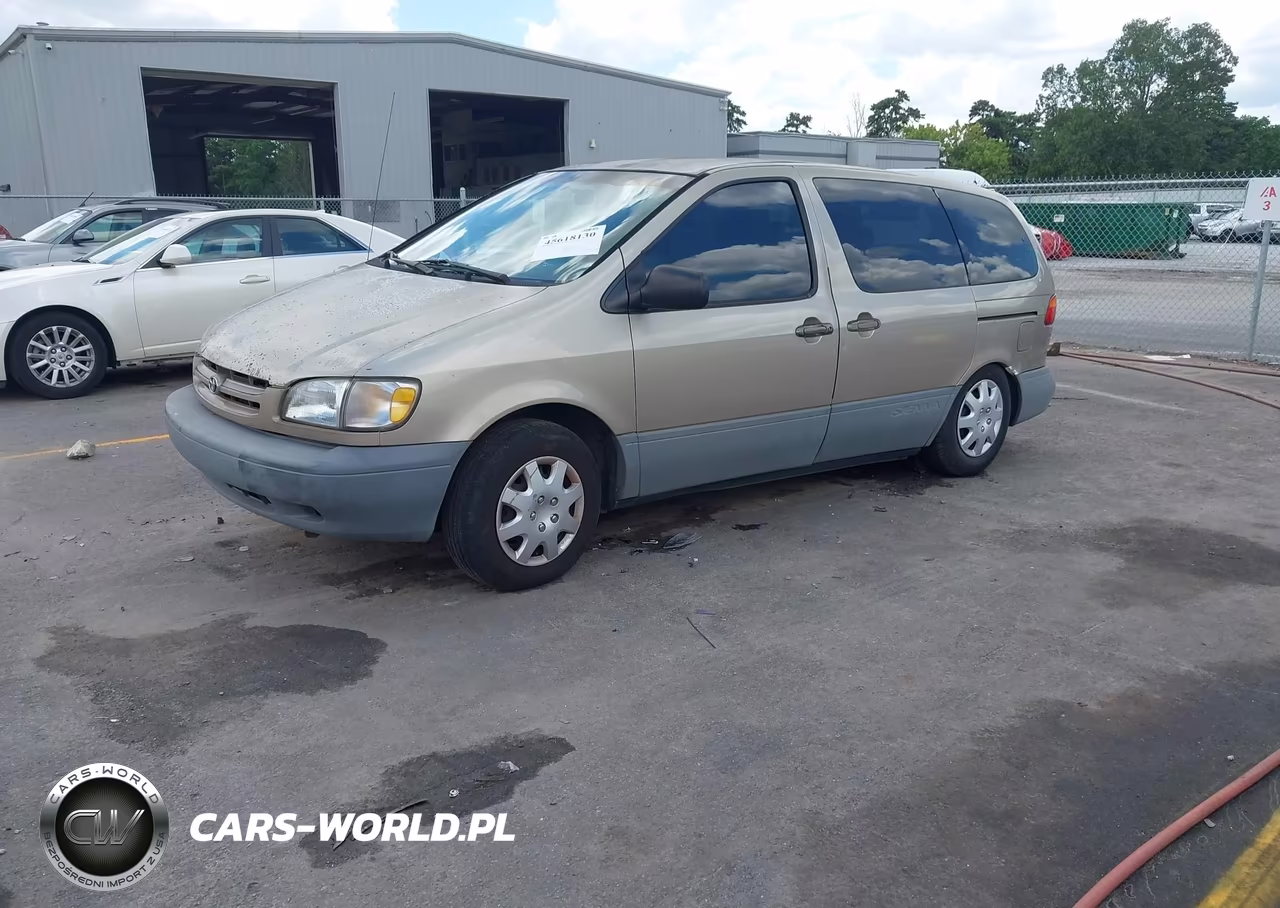 2000 Toyota Sienna Ce VIN:4T3ZF19C0YU228421 - 2