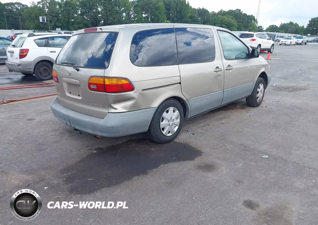 2000 Toyota Sienna Ce VIN:4T3ZF19C0YU228421 - 4