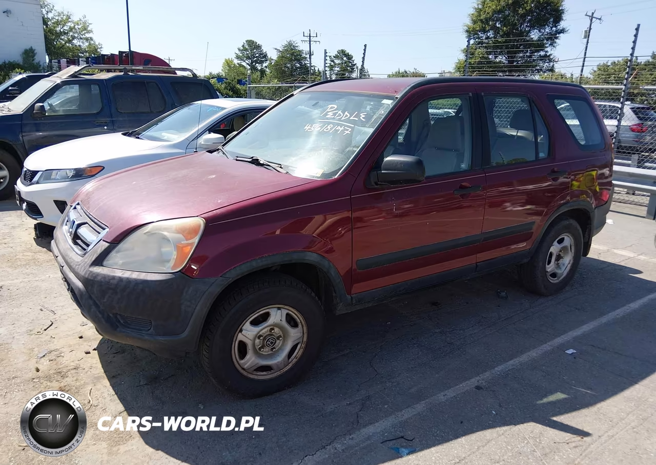 2003 Honda Cr-V Lx VIN:JHLRD785X3C011193 - 2