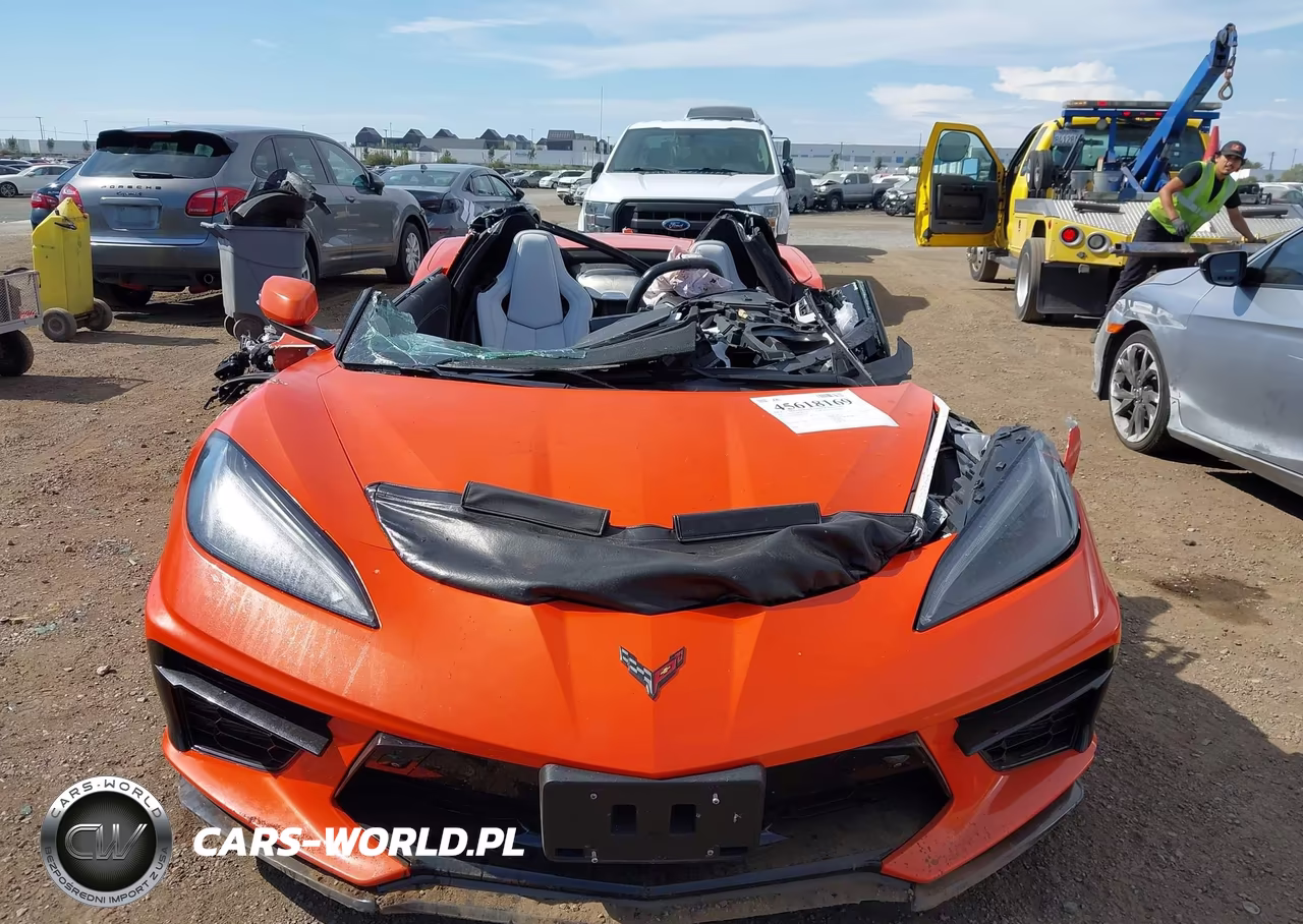 2021 Chevrolet Corvette Stingray Rwd 2Lt VIN:1G1YB3D40M5109930 - 12