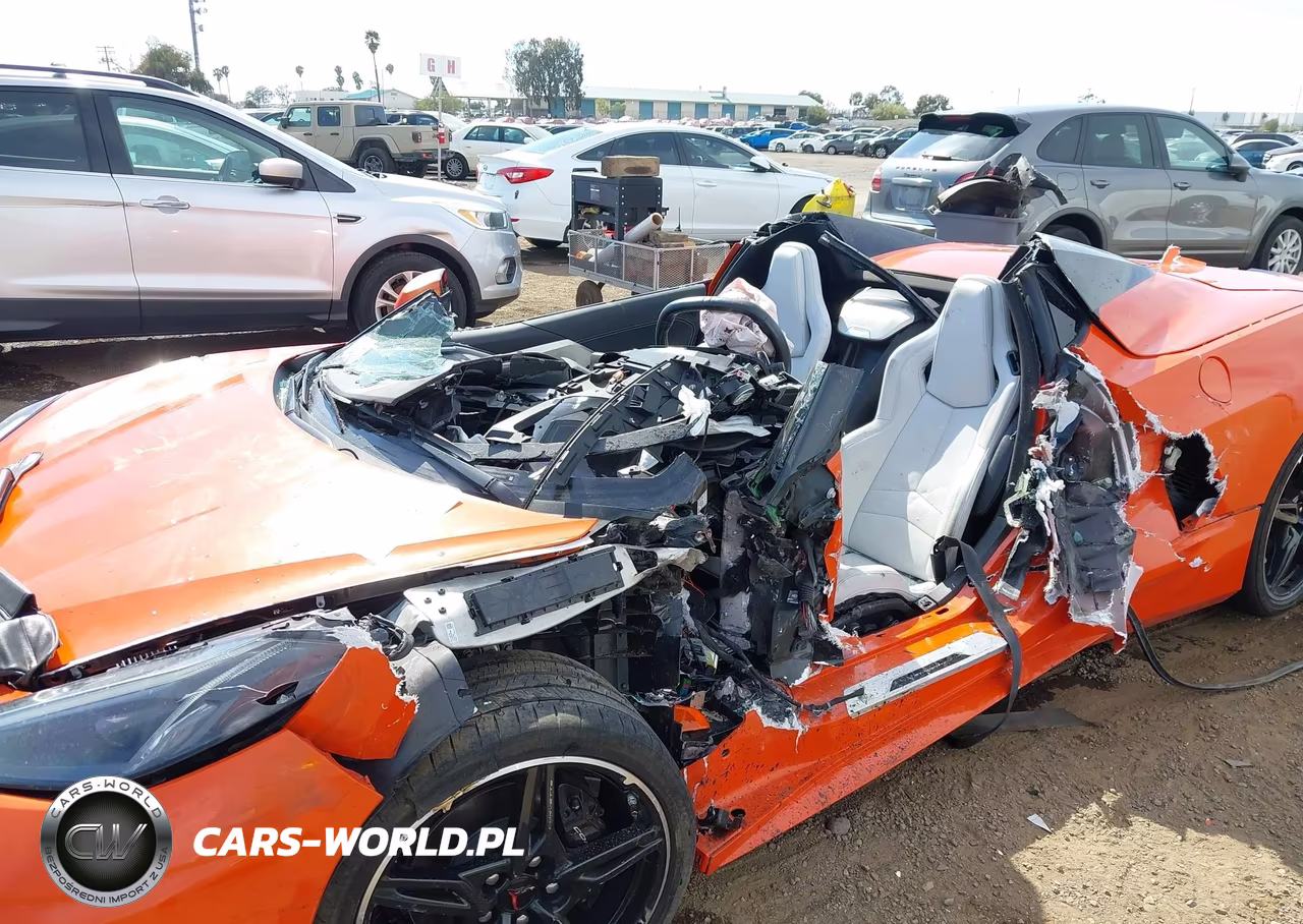 2021 Chevrolet Corvette Stingray Rwd 2Lt VIN:1G1YB3D40M5109930 - 6