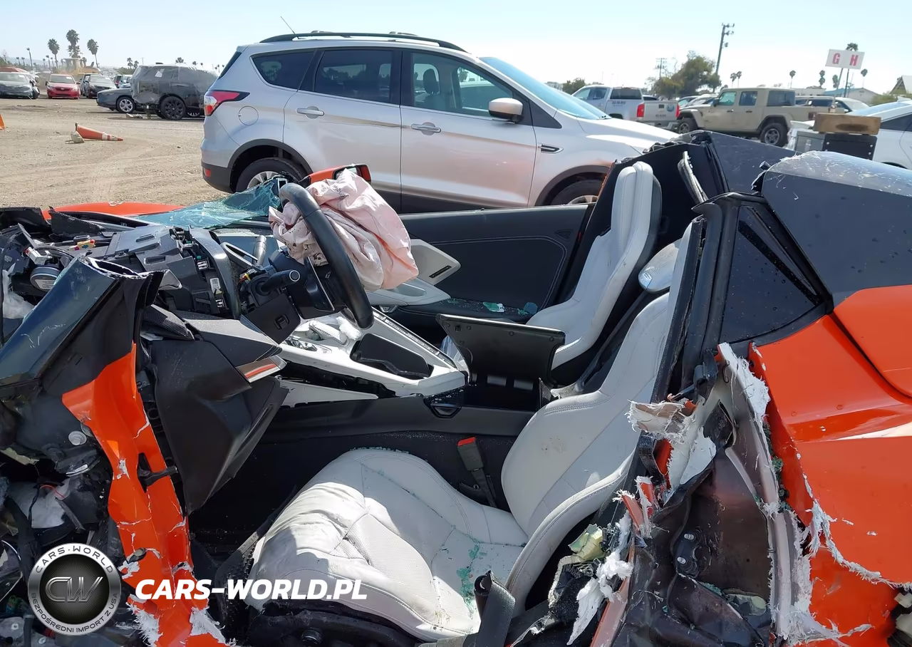 2021 Chevrolet Corvette Stingray Rwd 2Lt VIN:1G1YB3D40M5109930 - 8