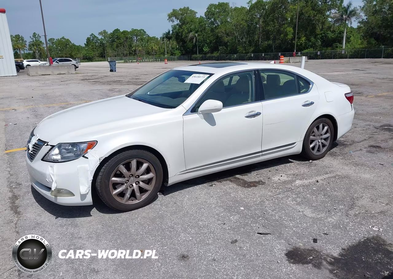 2008 Lexus Ls 460 VIN:JTHBL46F385062878 - 2