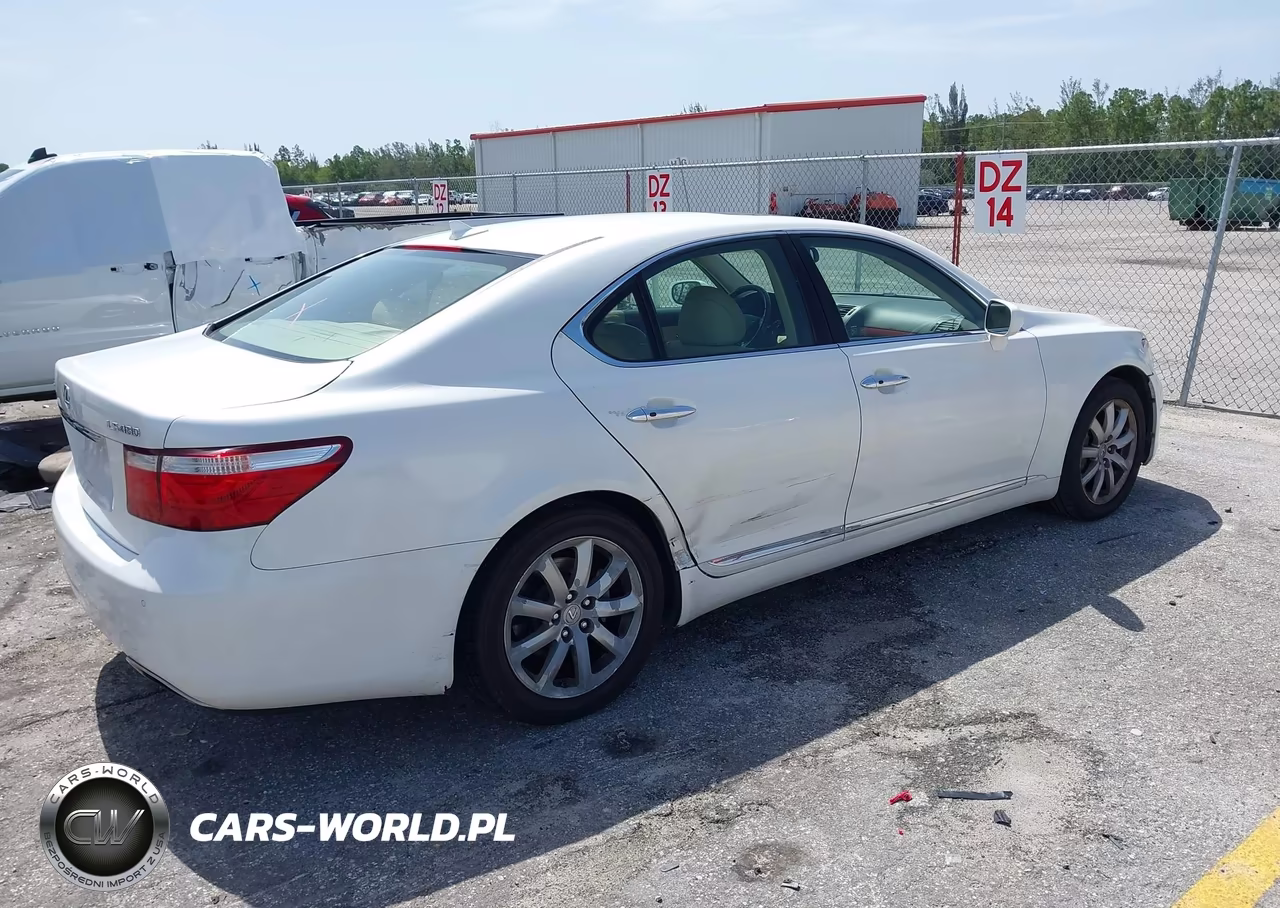 2008 Lexus Ls 460 VIN:JTHBL46F385062878 - 4