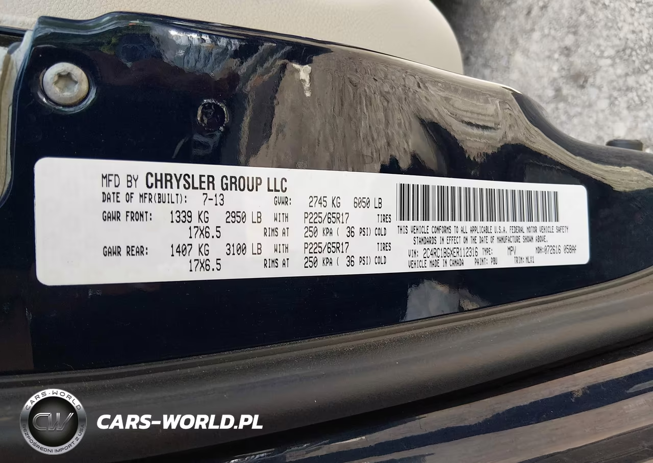2014 Chrysler Town & Country Touring VIN:2C4RC1BGXER112316 - 9