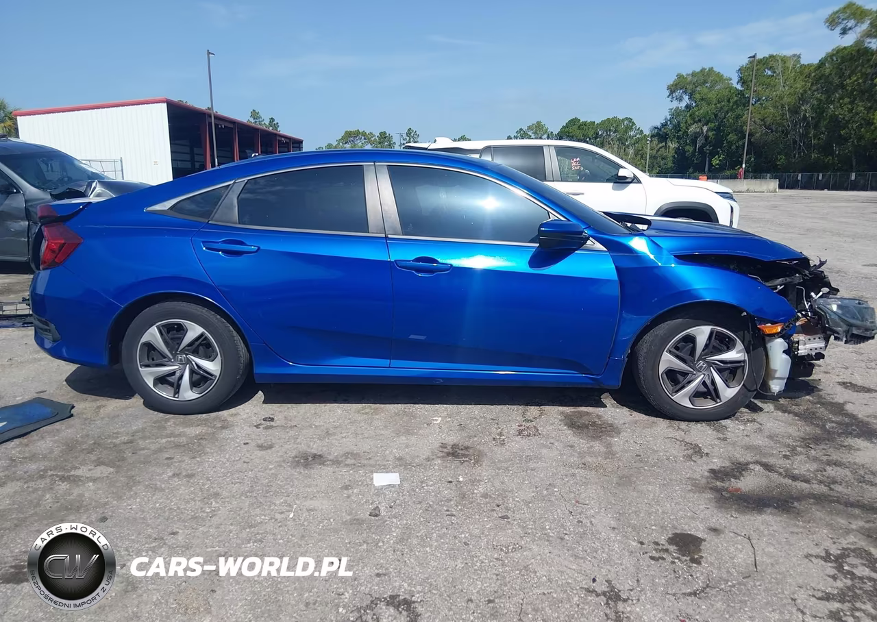 2019 Honda Civic Lx VIN:19XFC2F69KE049720 - 14